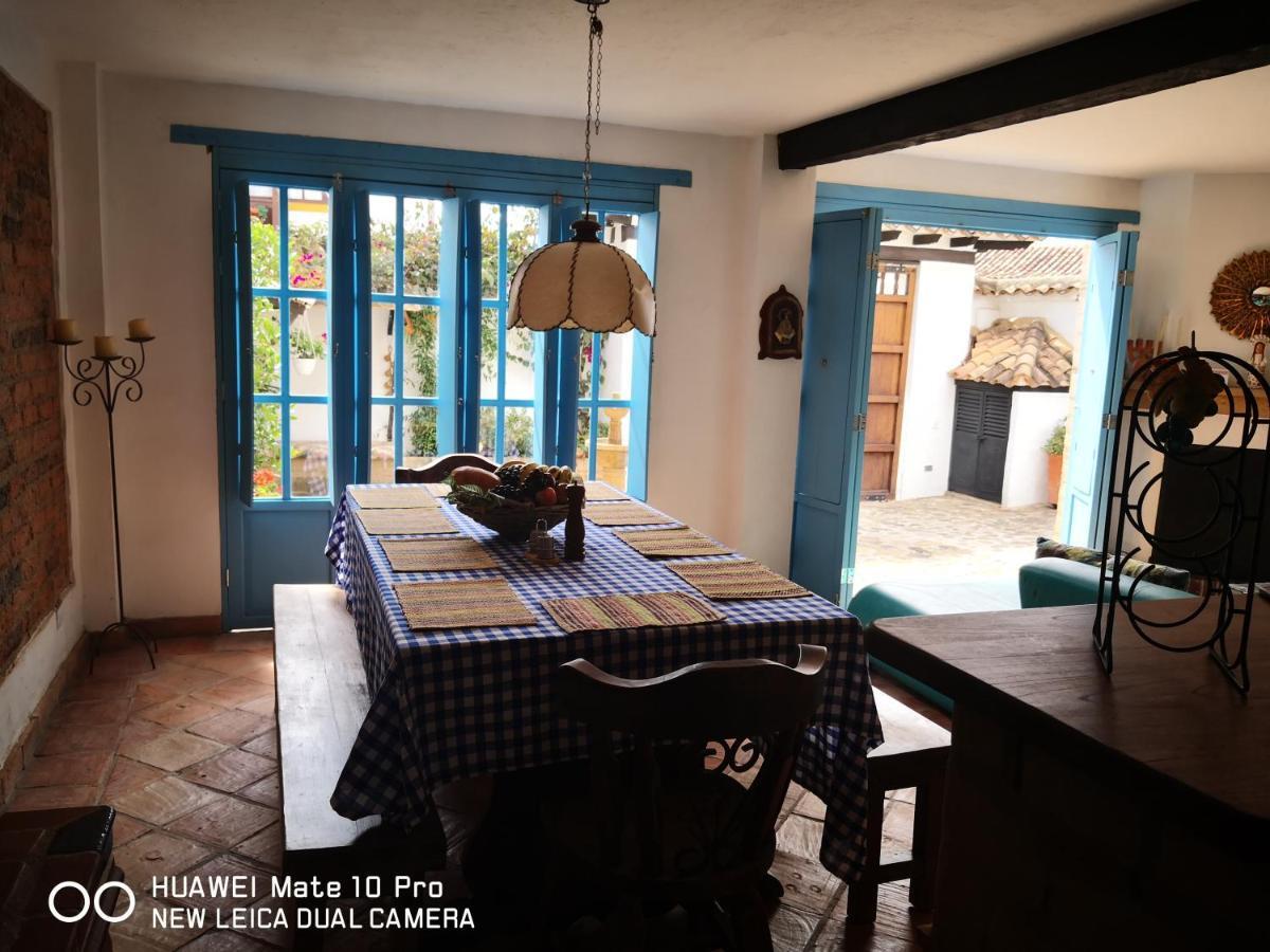 Villa Casa Azul Leyva Villa de Leyva Exterior foto
