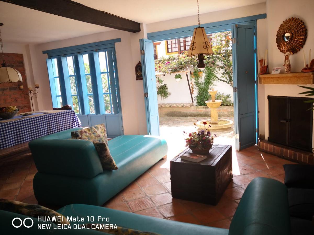 Villa Casa Azul Leyva Villa de Leyva Exterior foto