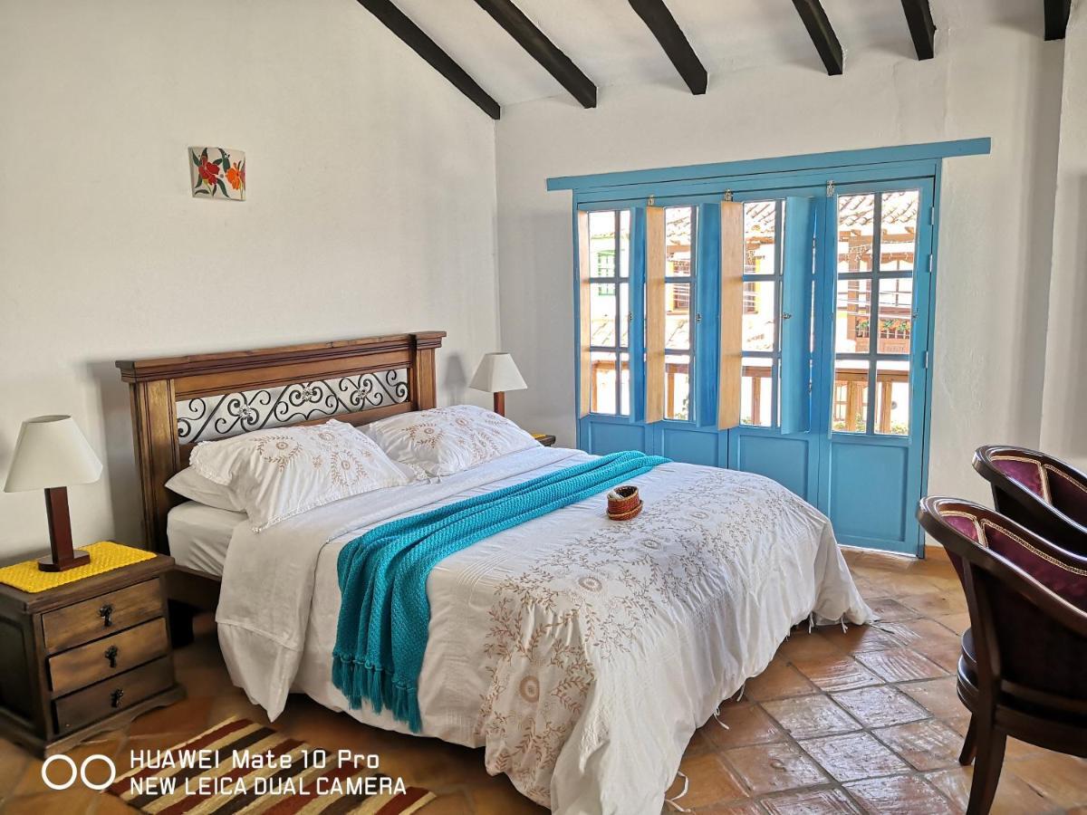 Villa Casa Azul Leyva Villa de Leyva Exterior foto